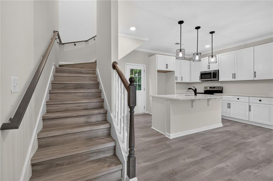 Furnished interior view inside a new home in , Jonesboro (Image 7).