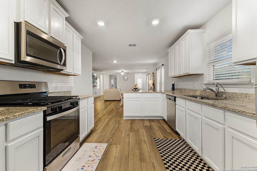 Furnished interior view inside a new home in Luckey Ranch, San Antonio (Image 25).