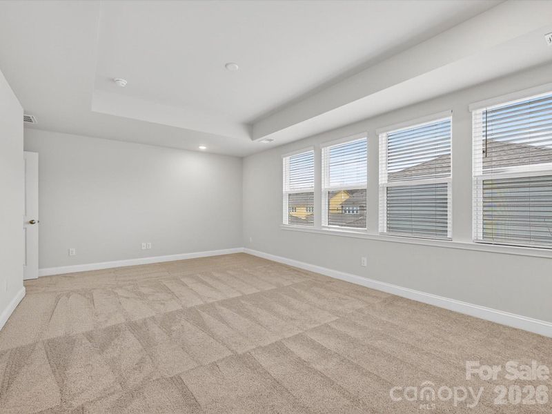 Spacious, unfurnished interior of a new home in North Creek Village, Huntersville (Image 22).