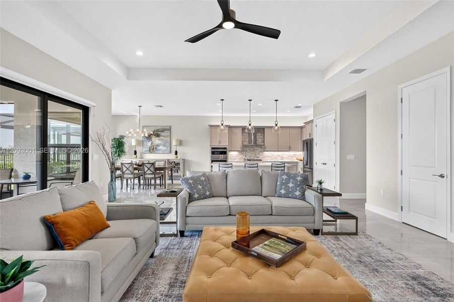 Furnished interior view inside a new home in , Port St. Lucie (Image 10). Furnished interior view inside a new home in , Port St. Lucie (Image 10).