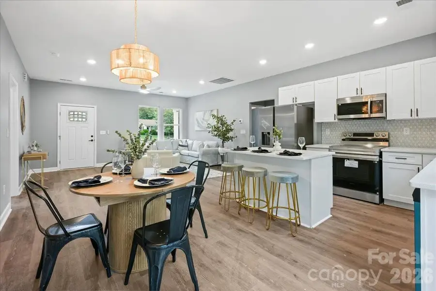 Furnished interior view inside a new home in , Statesville (Image 11).