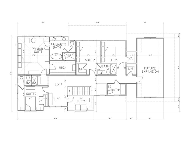 Proposed Upper Floor Plan