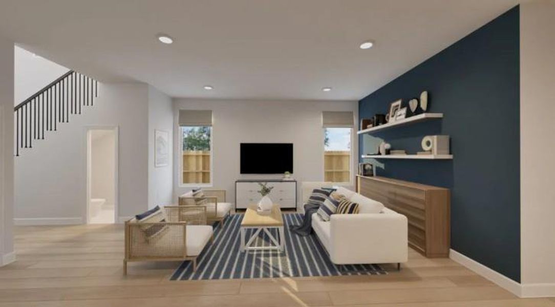 Pics are not of actual home.  They are a representative of a home of the same floor plan