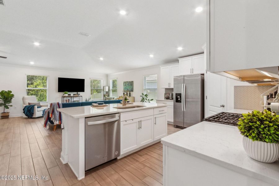 Furnished interior view inside a new home in Dorado at Entrada, St. Augustine (Image 31).