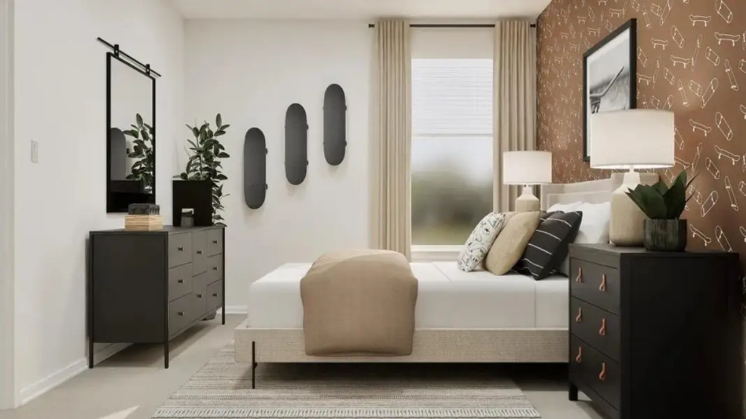 **Photos are an illustration of the plan. This is not the actual home.**