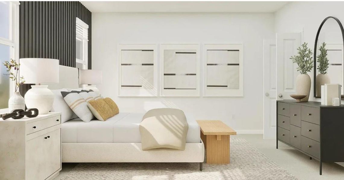 Owner Suite. **Photos are a representation of the floor plan. This is not the actual homesite.**