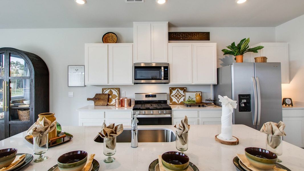Furnished interior view inside a new home in River Landing, Murfreesboro (Image 12).