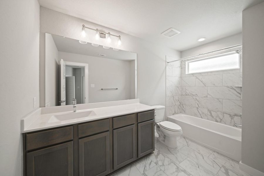 Furnished interior view inside a new home in Morton Creek Ranch, Katy (Image 3). Furnished interior view inside a new home in Morton Creek Ranch, Katy (Image 3).