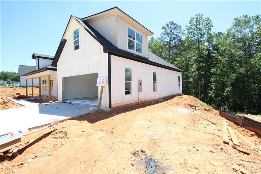 In-progress construction of a new home in , Douglasville, GA (Image 2). In-progress construction of a new home in , Douglasville, GA (Image 2).