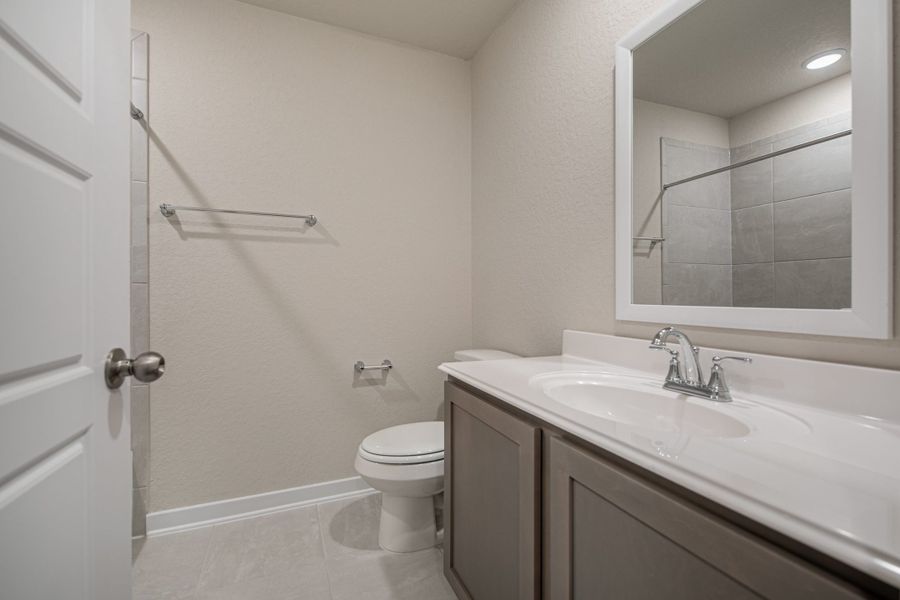 Furnished interior view inside a new home in Briarwood, Elgin (Image 9).