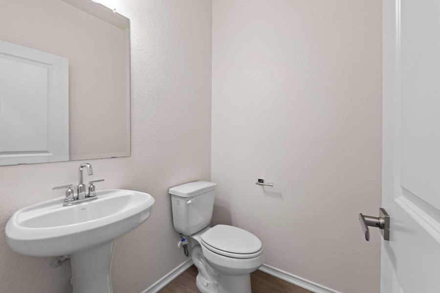 Furnished interior view inside a new home in Salerno - Heritage Collection, Round Rock (Image 12).