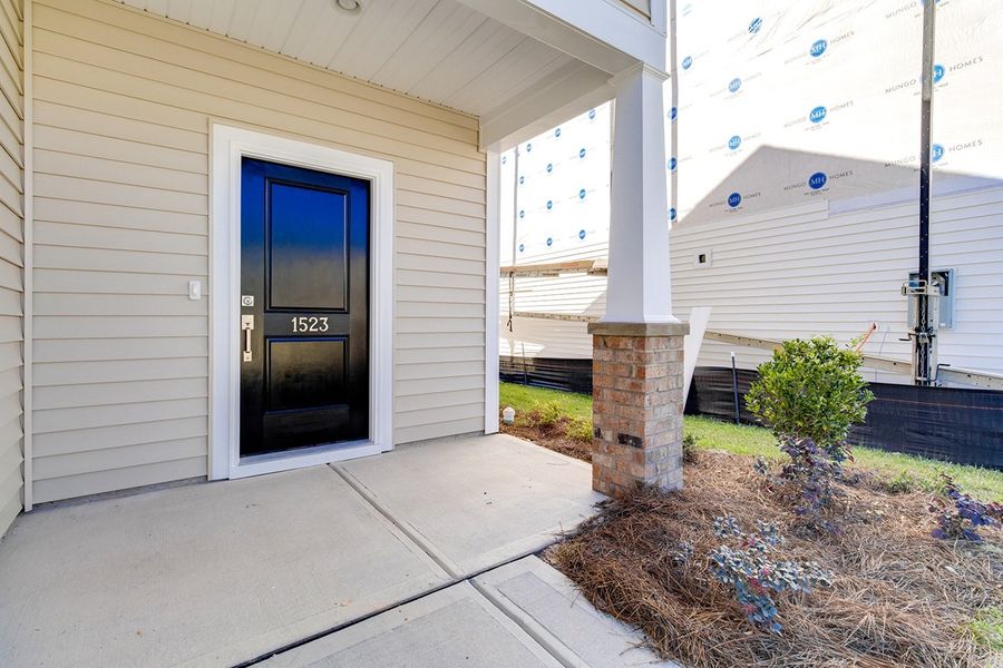 Exterior details and patio area of a home in The Falls, Blythewood (Image 3).