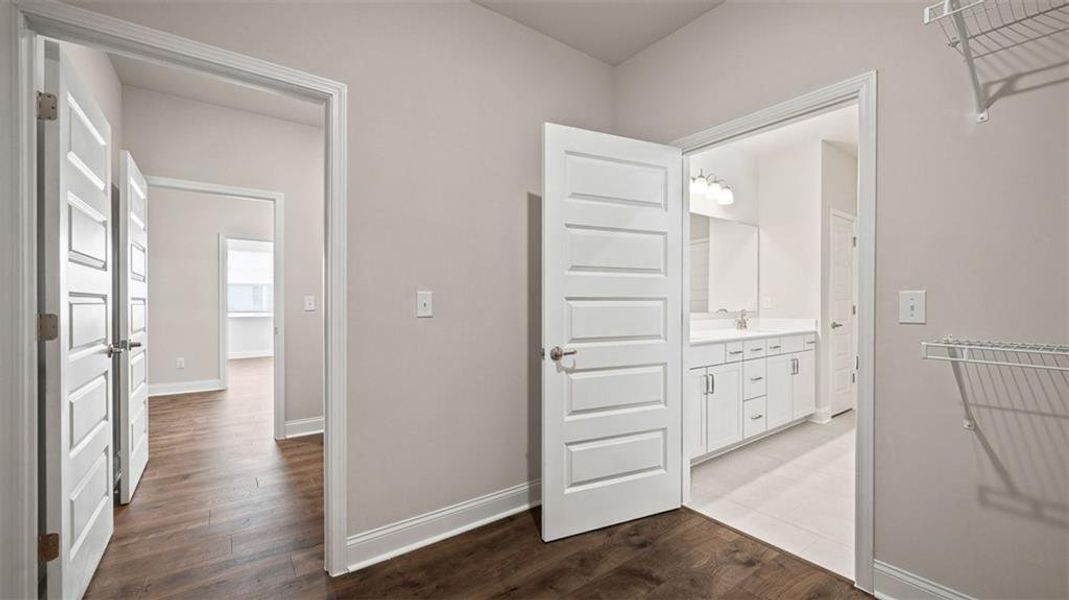 Spacious, unfurnished interior of a new home in Oak Ridge Meadows - Active Adult, Locust Grove (Image 13).