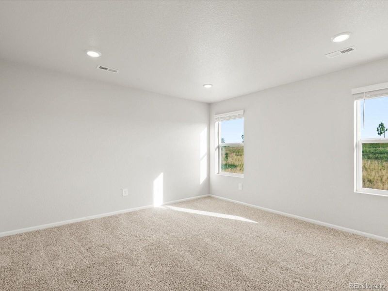 Spacious, unfurnished interior of a new home in Westgate, Greeley (Image 39). Spacious, unfurnished interior of a new home in Westgate, Greeley (Image 39).
