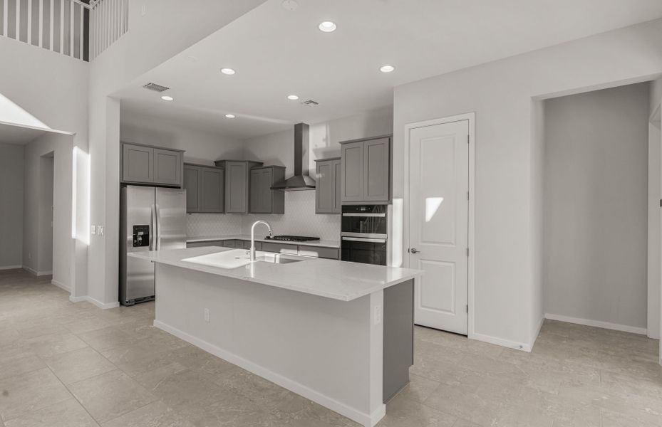 Furnished interior view inside a new home in Legado West, Queen Creek (Image 7).