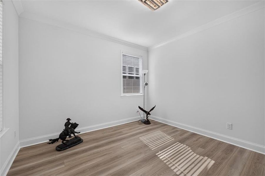 Spacious, unfurnished interior of a new home in Bailey Fence, Dacula (Image 22).