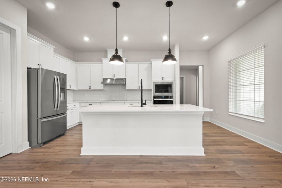 Furnished interior view inside a new home in , Hilliard (Image 10).