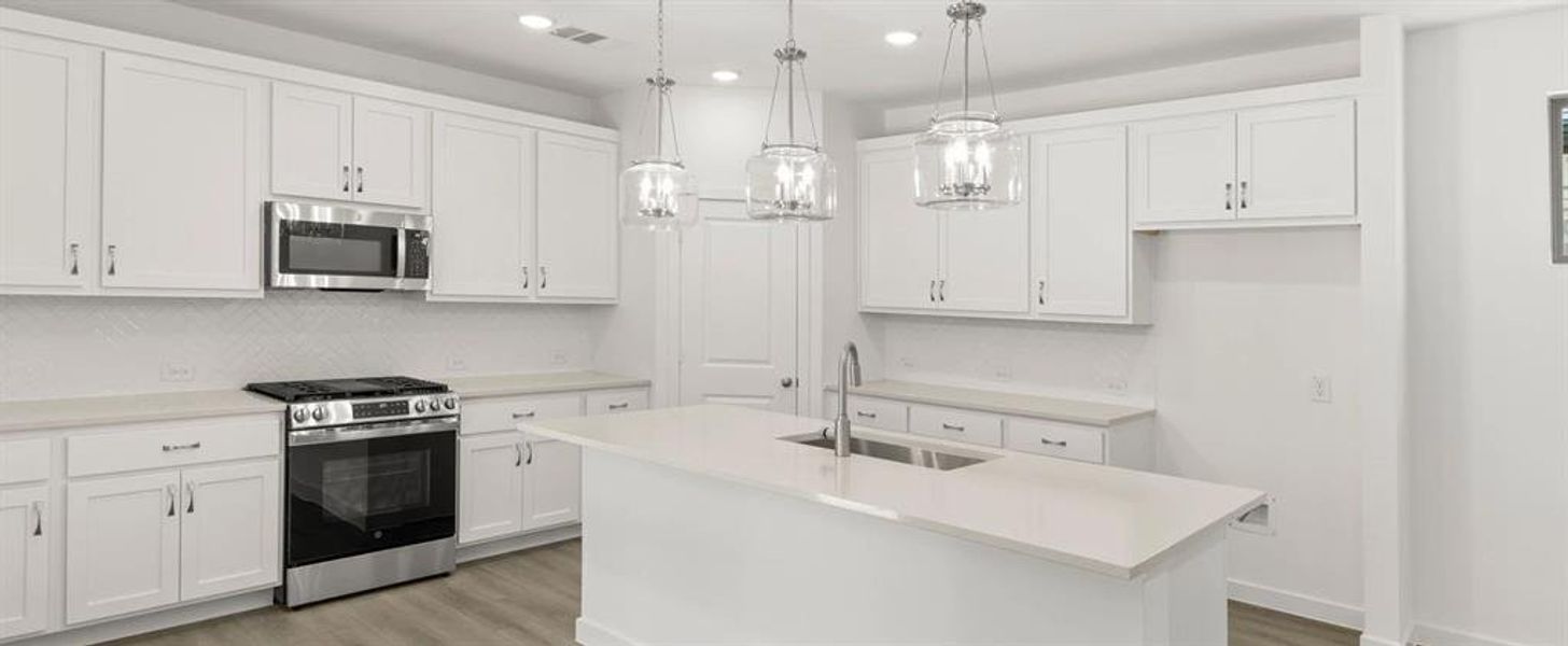 Kitchen featuring the Minimalist Collection Kitchen featuring the Minimalist Collection