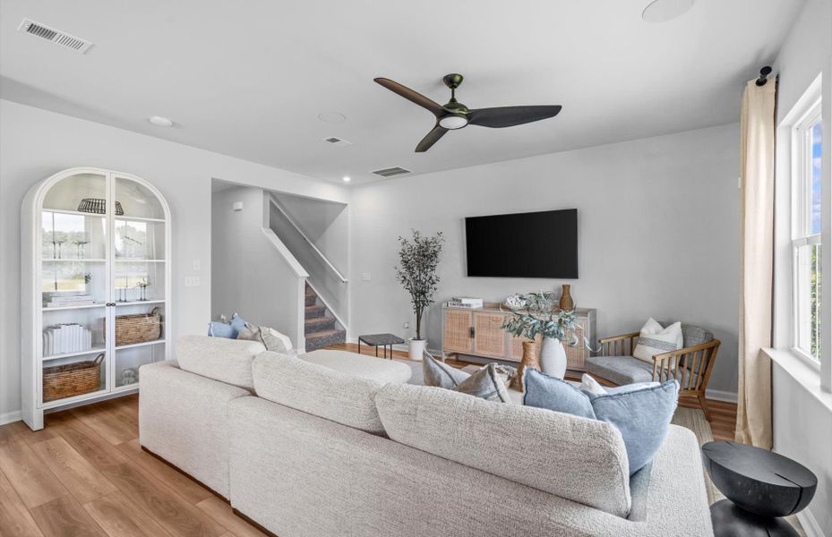 Furnished interior view inside a new home in Crestview, Spartanburg (Image 10).