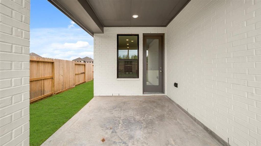 Covered Patio