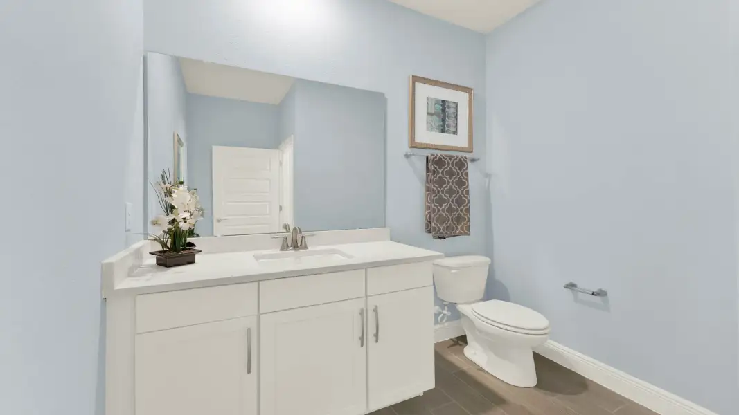 Furnished interior view inside a new home in Waterleigh, Winter Garden (Image 16). Furnished interior view inside a new home in Waterleigh, Winter Garden (Image 16).