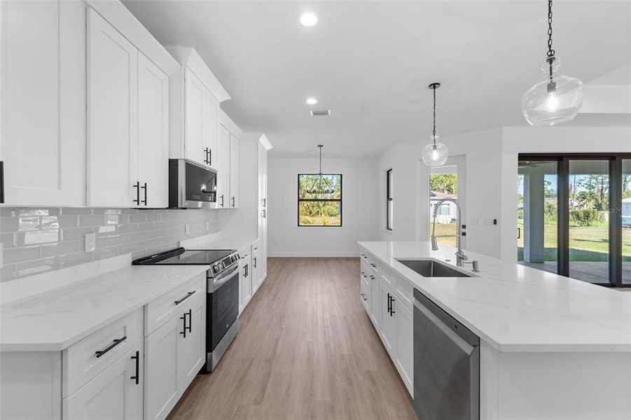 Furnished interior view inside a new home in , North Port (Image 6).