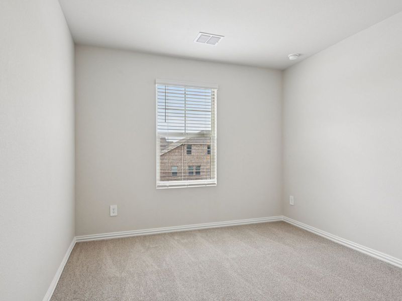 Spacious, unfurnished interior of a new home in Parks at Foster Crossing - Signature Series, Anna (Image 14). Spacious, unfurnished interior of a new home in Parks at Foster Crossing - Signature Series, Anna (Image 14).