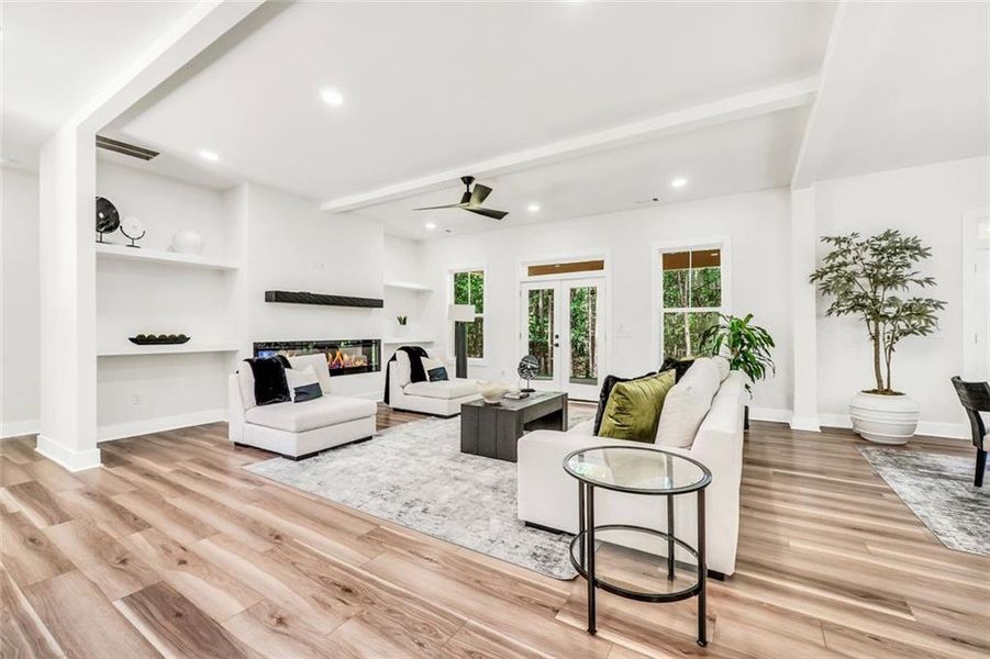 Furnished interior view inside a new home in , Winston (Image 4).