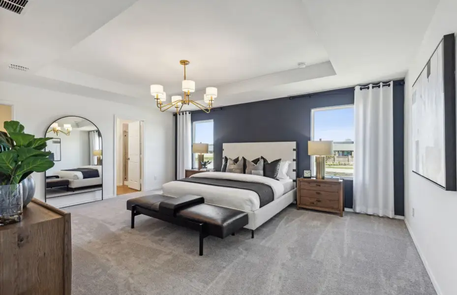 Furnished interior view inside a new home in Clearhaven, Princeton (Image 12).