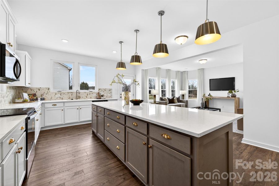 Furnished interior view inside a new home in Morrow Brook, Albemarle (Image 30).