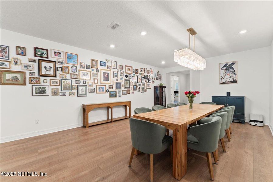 Furnished interior view inside a new home in , Jacksonville (Image 11).