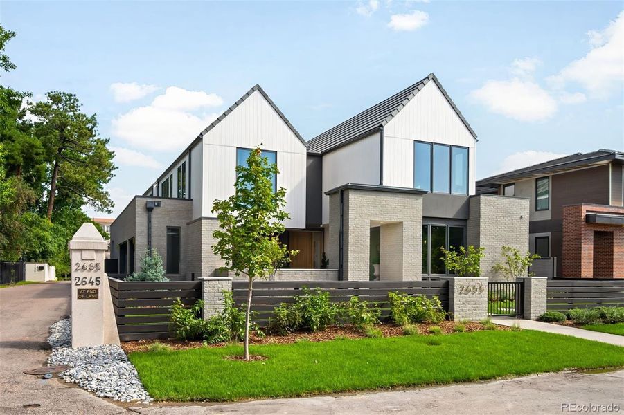 Front exterior of a new home in , Denver, CO, highlighting curb appeal (Image 19). Front exterior of a new home in , Denver, CO, highlighting curb appeal (Image 19).