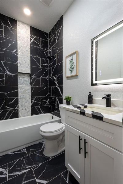 Furnished interior view inside a new home in , New Port Richey (Image 8).