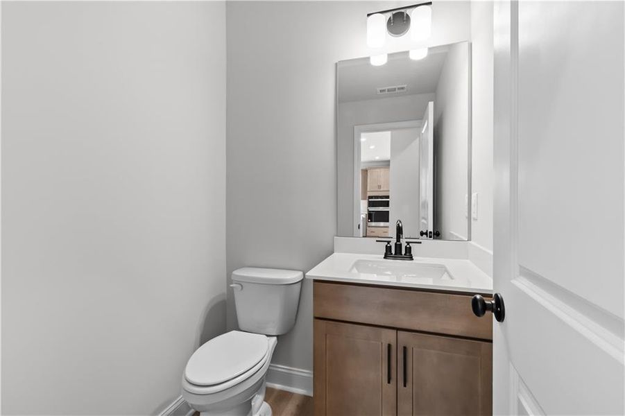 Furnished interior view inside a new home in Acacia, Cumming (Image 8).