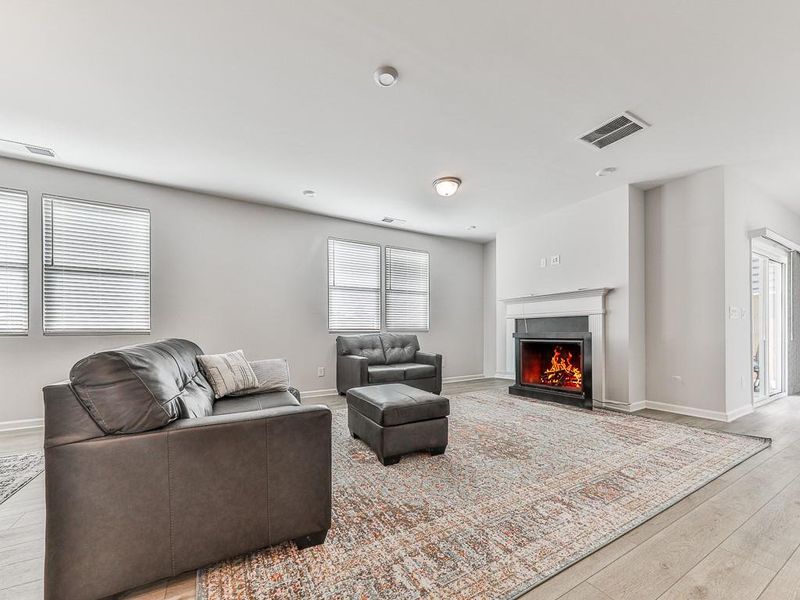 Furnished interior view inside a new home in Kingsley, Acworth (Image 10).