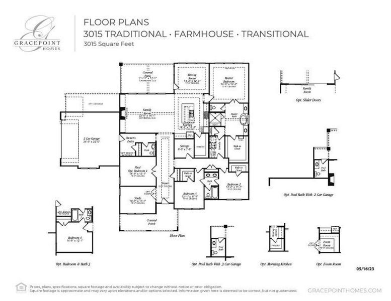2D floor plan layout of this home in , Smithville, TX (Image 3).