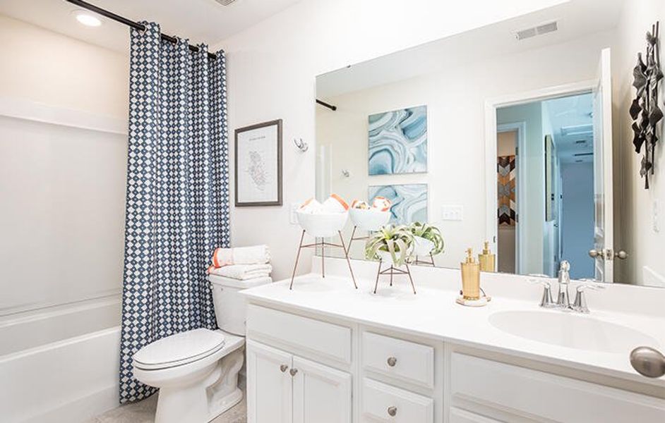 Furnished interior view inside a new home in Cypress Preserve, Moncks Corner (Image 11).
