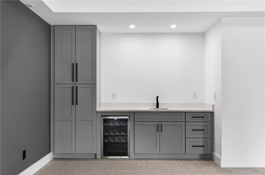 Furnished interior view inside a new home in , Dahlonega (Image 12).