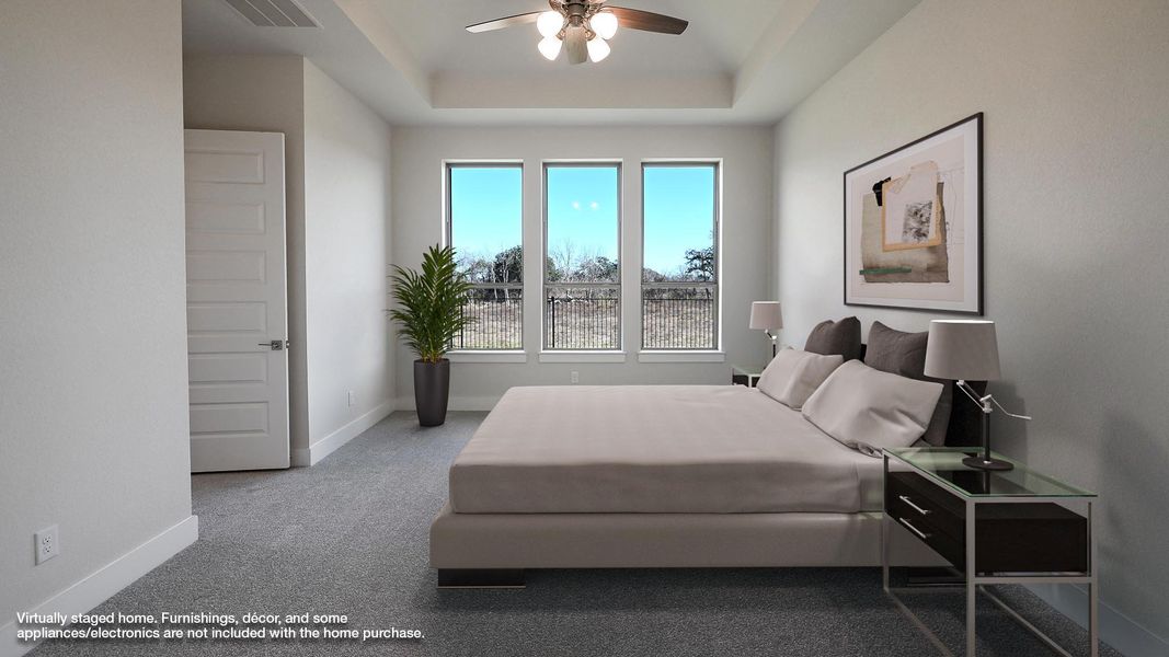 Furnished interior view inside a new home in Juniper Springs, Lockhart (Image 6).