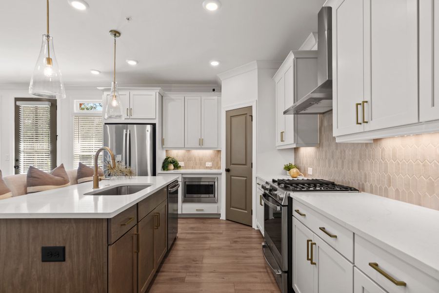 Representative furnished interior of a home built from the The Benton I by The Providence Group in Ecco Park, Alpharetta (Image 26).