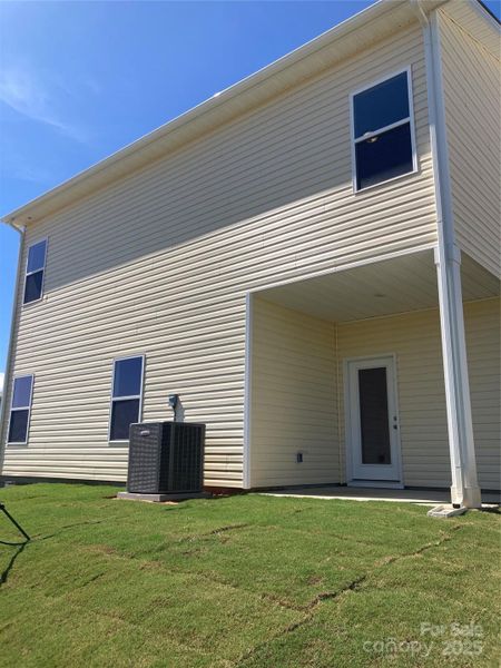Exterior details and patio area of a home in Green Acres, Concord (Image 2).
