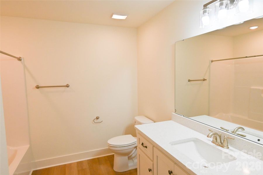 Furnished interior view inside a new home in , Clover (Image 9).