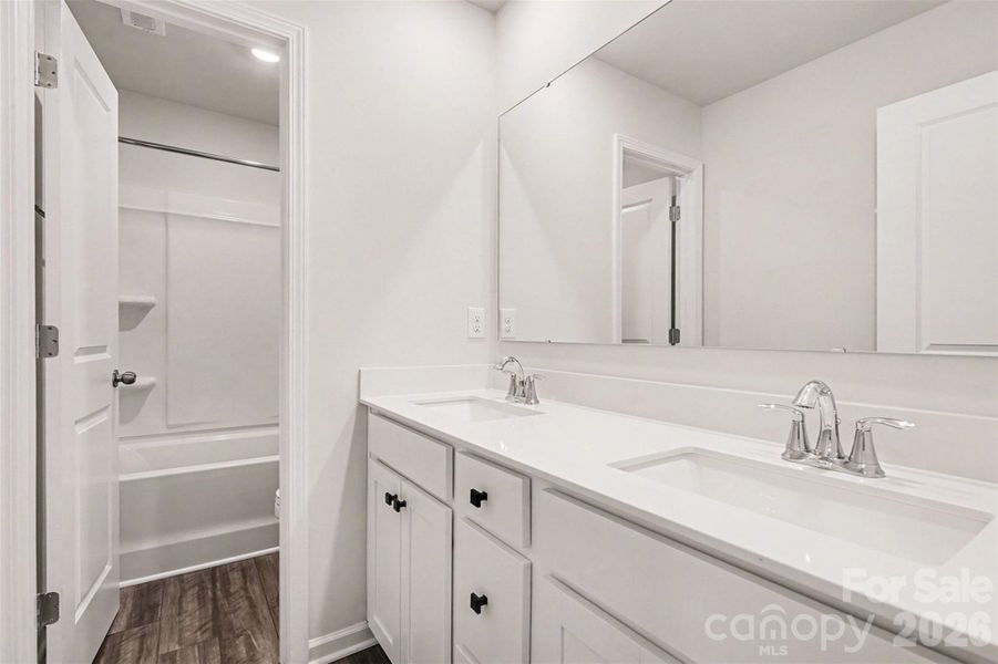 Furnished interior view inside a new home in , Charlotte (Image 7).