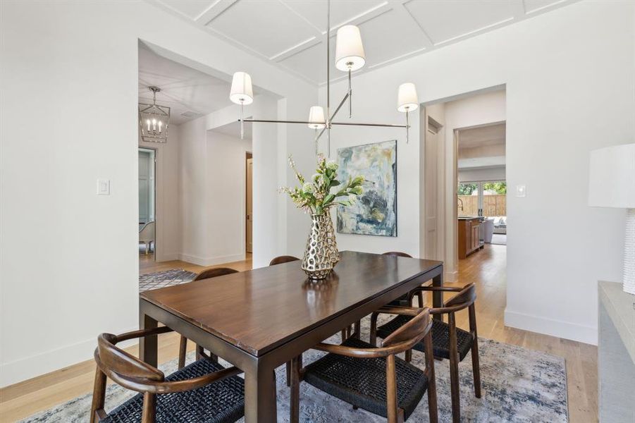 Furnished interior view inside a new home in , Dallas (Image 30). Furnished interior view inside a new home in , Dallas (Image 30).