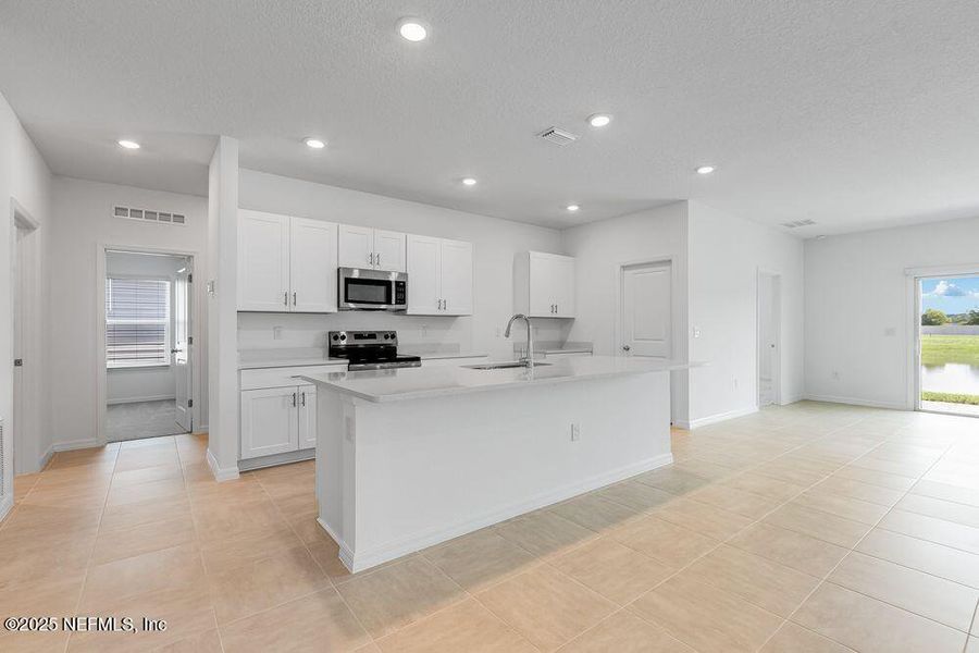 Furnished interior view inside a new home in Coopers Meadow, Jacksonville (Image 11). Furnished interior view inside a new home in Coopers Meadow, Jacksonville (Image 11).