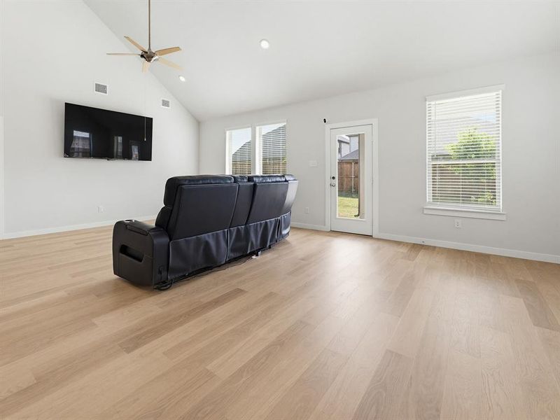 Furnished interior view inside a new home in Madero, Haslet (Image 26).