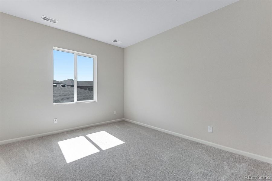 Spacious, unfurnished interior of a new home in Crescendo Collection at Reunion, Commerce City (Image 17). Spacious, unfurnished interior of a new home in Crescendo Collection at Reunion, Commerce City (Image 17).