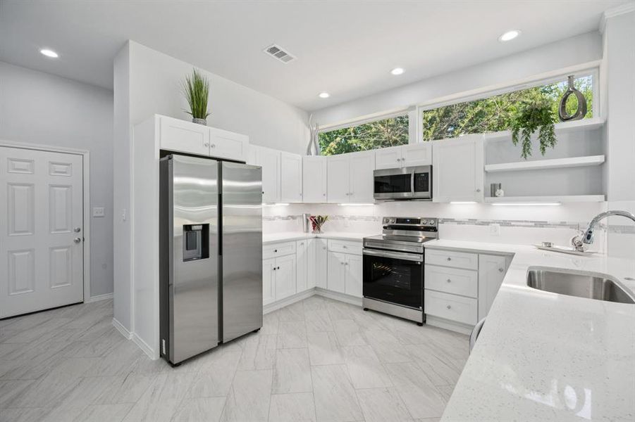 Furnished interior view inside a new home in , Ennis (Image 12).