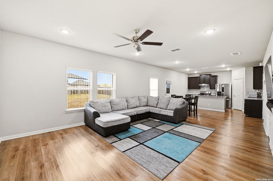 Furnished interior view inside a new home in Winding Brook, San Antonio (Image 34).