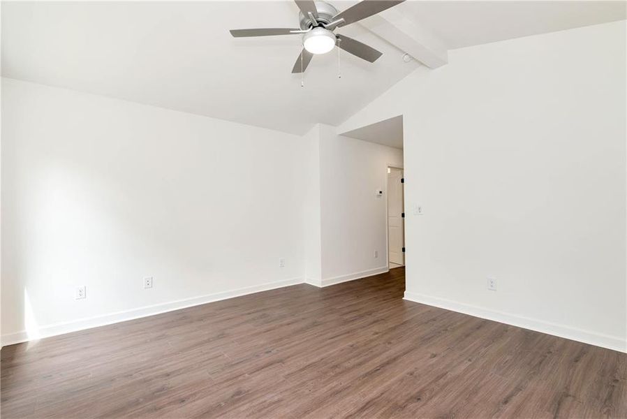 Spacious, unfurnished interior of a new home in , Commerce (Image 54).